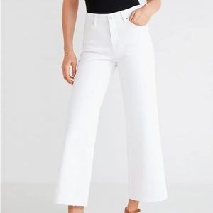 Mango white jeans